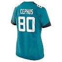 Zennovawear Women's Jacksonville Jaguars Joshua Cephus Teal Game Jersey