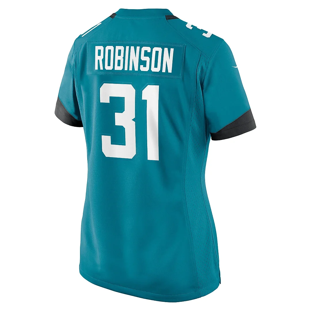 Zennovawear Women's Jacksonville Jaguars Keilan Robinson Teal Game Jersey