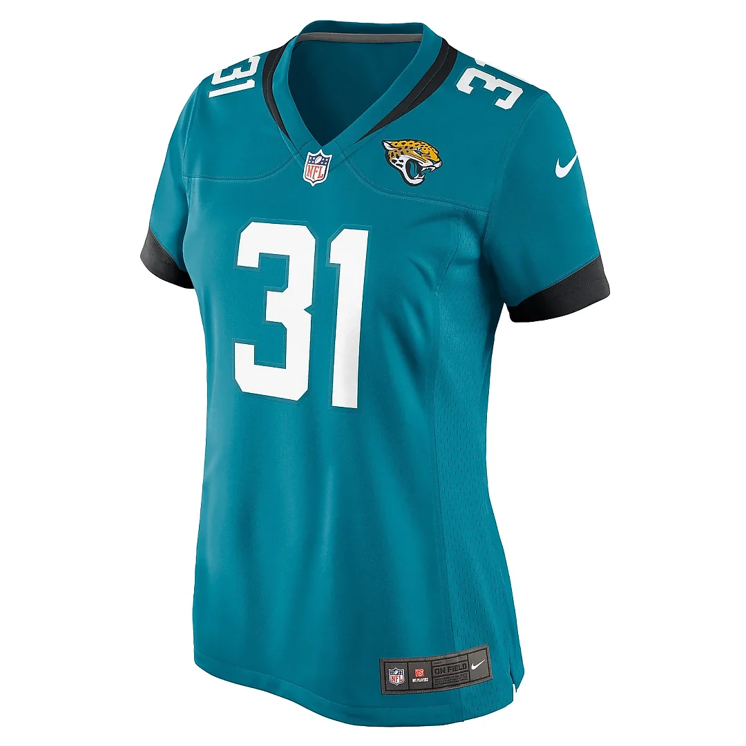 Zennovawear Women's Jacksonville Jaguars Keilan Robinson Teal Game Jersey