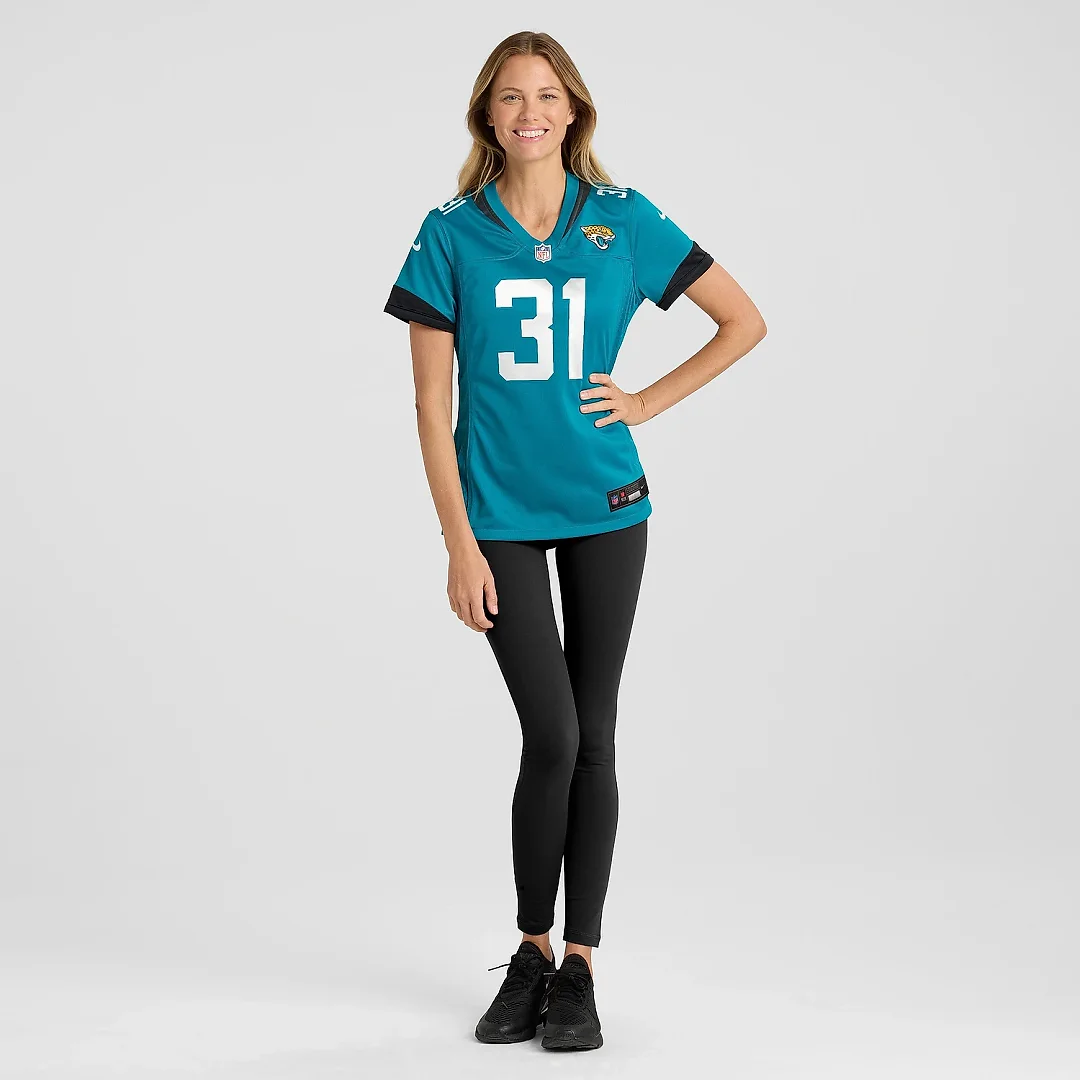 Zennovawear Women's Jacksonville Jaguars Keilan Robinson Teal Game Jersey