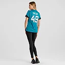 Zennovawear Women's Jacksonville Jaguars Leonard Taylor Teal Game Jersey