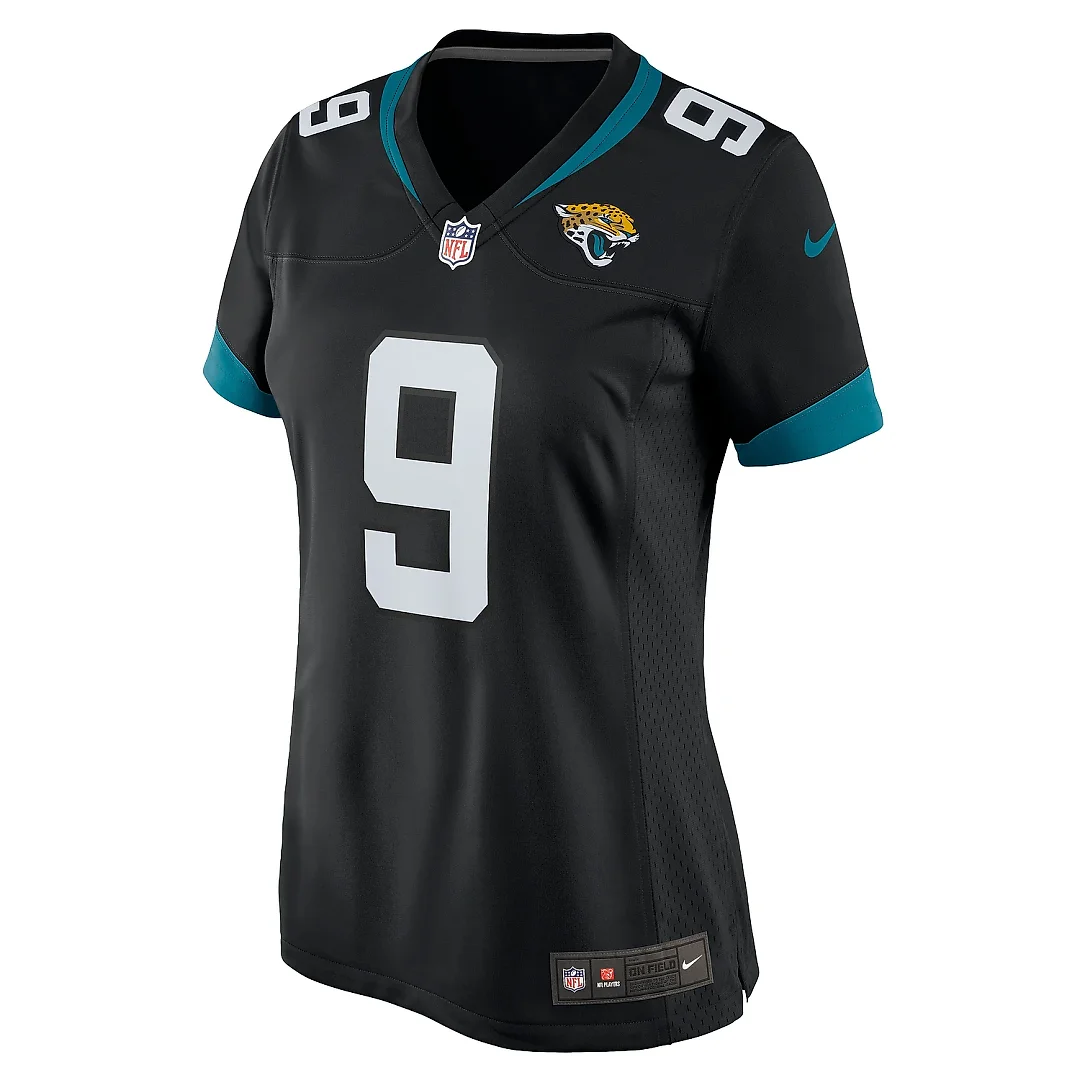Zennovawear Women's Jacksonville Jaguars Logan Cooke Black Game Jersey