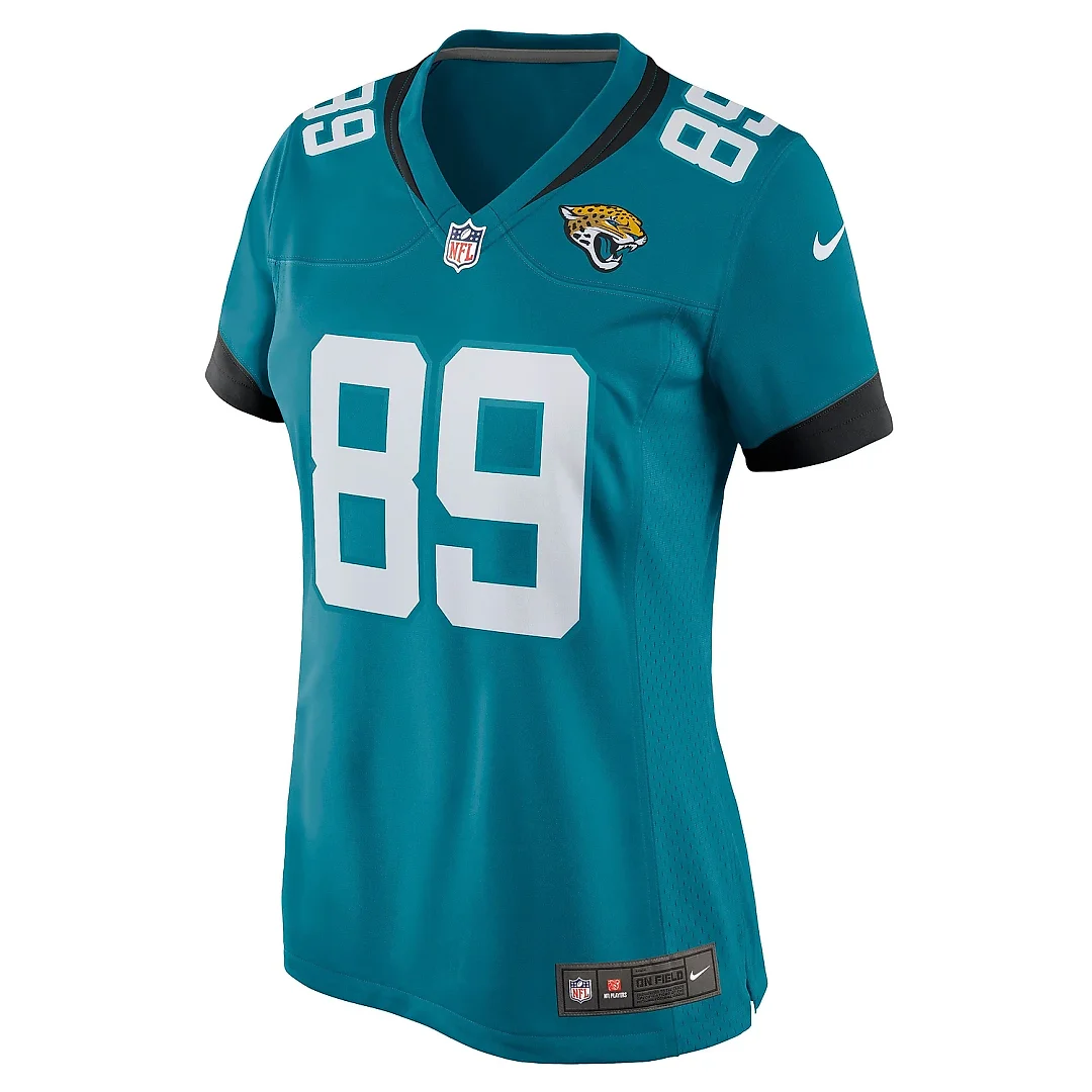 Zennovawear Women's Jacksonville Jaguars Luke Farrell Teal Game Jersey