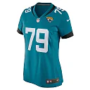 Zennovawear Women's Jacksonville Jaguars Luke Fortner Teal Game Jersey