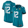 Zennovawear Women's Jacksonville Jaguars Nathan Rourke Teal Team Game Jersey