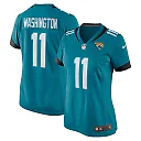 Zennovawear Women's Jacksonville Jaguars Parker Washington Teal Team Game Jersey