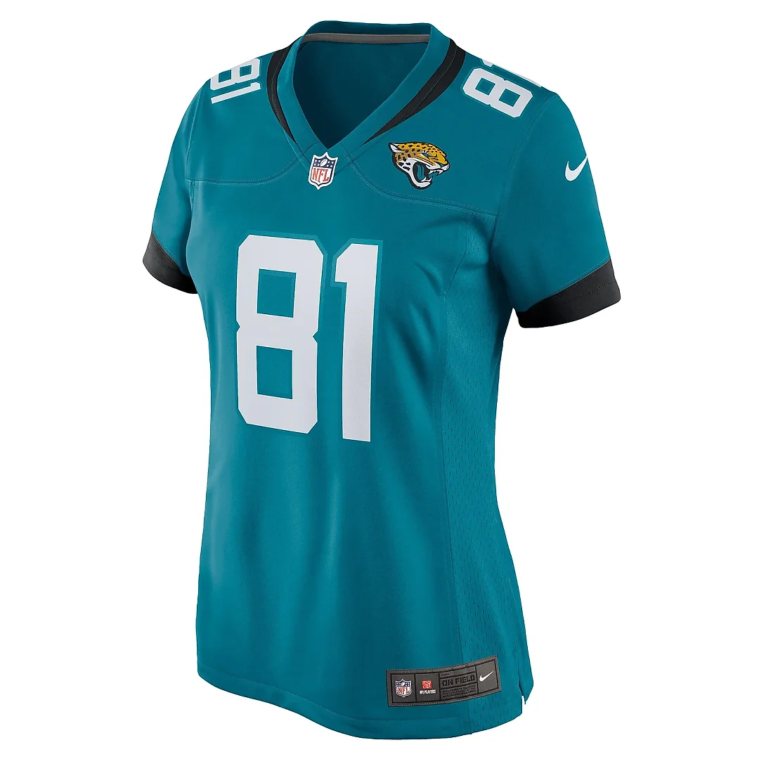 Zennovawear Women's Jacksonville Jaguars R. Jay Soward Teal Retired Player Team Game Jersey