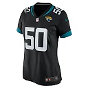 Zennovawear Women's Jacksonville Jaguars Shaquille Quarterman Black Game Jersey