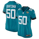 Zennovawear Women's Jacksonville Jaguars Shaquille Quarterman Teal Game Jersey