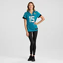 Zennovawear Women's Jacksonville Jaguars Tim Jones Teal Game Player Jersey