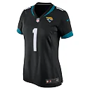 Zennovawear Women's Jacksonville Jaguars Travis Etienne Black Game Jersey