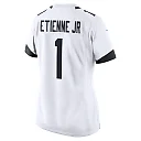 Zennovawear Women's Jacksonville Jaguars Travis Jr. Etienne White Game Player Jersey