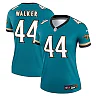 Zennovawear Women's Jacksonville Jaguars Travon Walker Prowler Throwback Teal Alternate Legend Player Performance Top