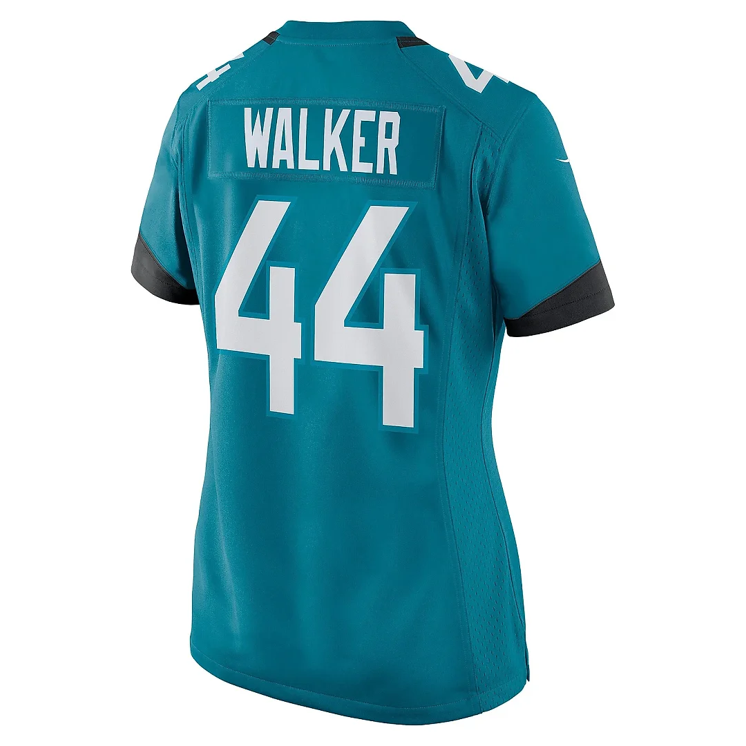 Zennovawear Women's Jacksonville Jaguars Travon Walker Teal Player Jersey