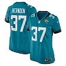 Zennovawear Women's Jacksonville Jaguars Tre Herndon Teal Game Jersey