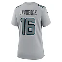 Zennovawear Women's Jacksonville Jaguars Trevor Lawrence Gray Atmosphere Fashion Game Jersey