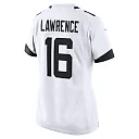 Zennovawear Women's Jacksonville Jaguars Trevor Lawrence White Game Jersey