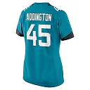 Zennovawear Women's Jacksonville Jaguars Tucker Addington Teal Team Game Jersey