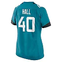 Zennovawear Women's Jacksonville Jaguars Tyler Hall Teal Team Game Jersey
