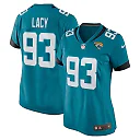 Zennovawear Women's Jacksonville Jaguars Tyler Lacy Teal Team Game Jersey