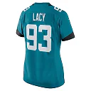 Zennovawear Women's Jacksonville Jaguars Tyler Lacy Teal Team Game Jersey