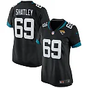 Zennovawear Women's Jacksonville Jaguars Tyler Shatley Black Game Jersey