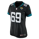 Zennovawear Women's Jacksonville Jaguars Tyler Shatley Black Game Jersey