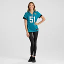 Zennovawear Women's Jacksonville Jaguars Ventrell Miller Teal Game Jersey