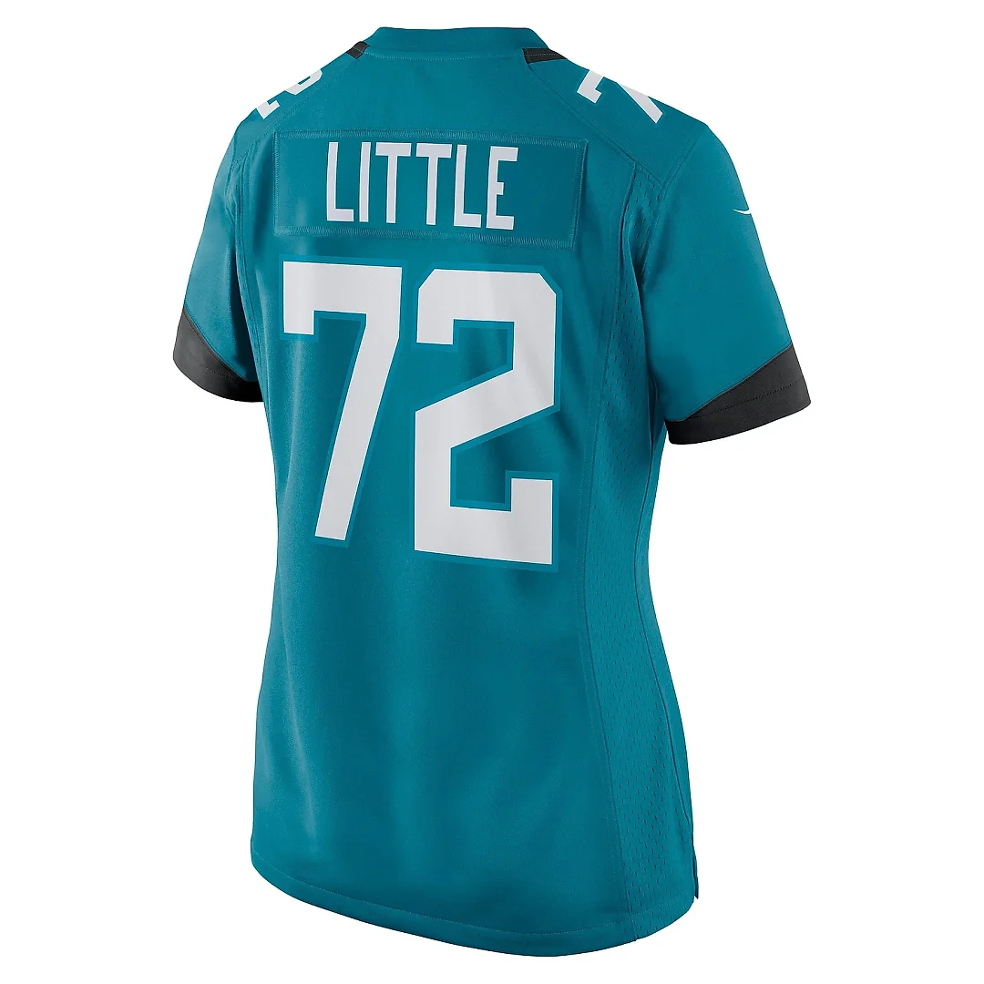 Zennovawear Women's Jacksonville Jaguars Walker Little Teal Game Jersey