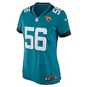 Zennovawear Women's Jacksonville Jaguars Yasir Abdullah Teal Team Game Jersey
