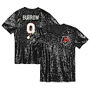 Zennovawear Joe Burrow Cincinnati Bengals Women's Player Name & Number V-Neck Fashion Jersey - Black