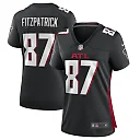 Zennovawear Women's John FitzPatrick Atlanta Falcons Black Game Player Jersey
