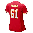 Zennovawear Women's Kansas City Chiefs Austin Reiter Red Game Player Jersey
