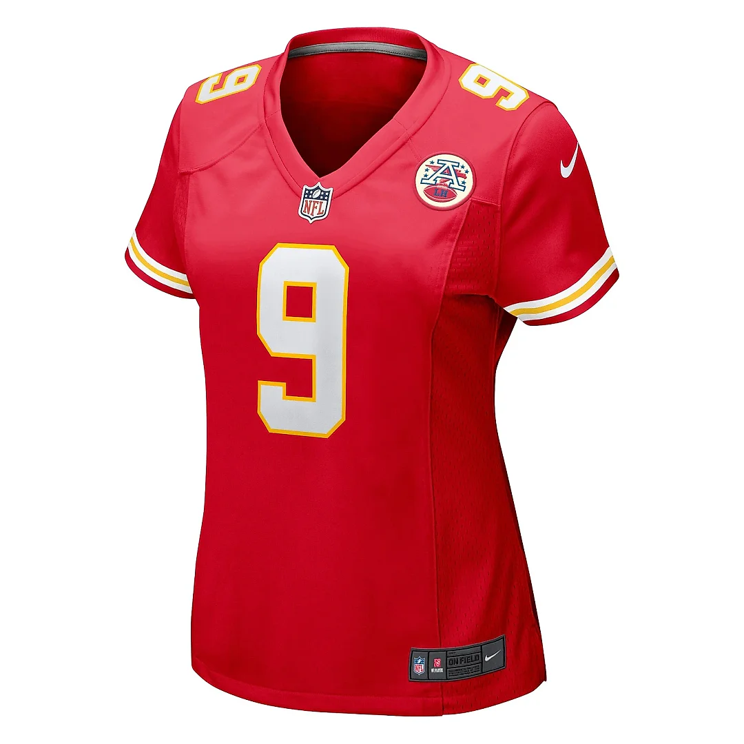 Zennovawear Women's Kansas City Chiefs Blaine Gabbert Red Game Jersey