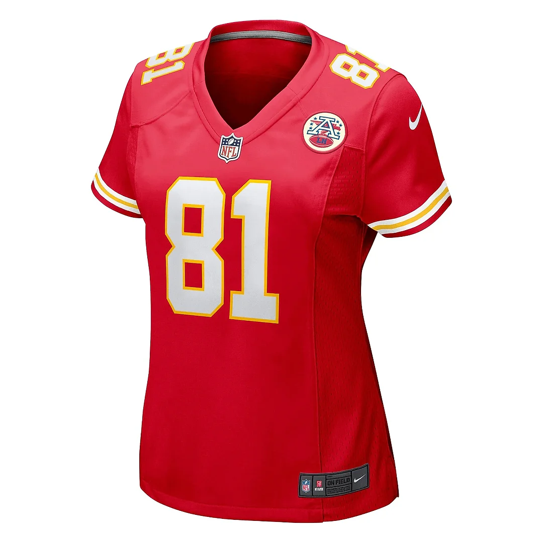 Zennovawear Women's Kansas City Chiefs Blake Bell Red Game Player Jersey