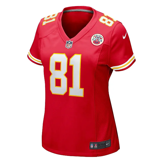 Zennovawear Women's Kansas City Chiefs Blake Bell Red Game Player Jersey