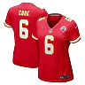 Zennovawear Women's Kansas City Chiefs Bryan Cook Red Game Player Jersey