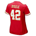 Zennovawear Women's Kansas City Chiefs Carson Steele Red Game Jersey