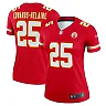 Zennovawear Women's Kansas City Chiefs Clyde Edwards-Helaire Red Legend Player Performance Top