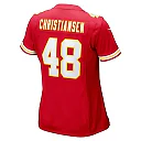 Zennovawear Women's Kansas City Chiefs Cole Christiansen Red Game Player Jersey