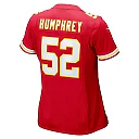 Zennovawear Women's Kansas City Chiefs Creed Humphrey Red Game Jersey