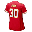 Zennovawear Women's Kansas City Chiefs Darius Rush Red Team Game Jersey