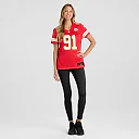 Zennovawear Women's Kansas City Chiefs Derrick Nnadi Red Game Jersey