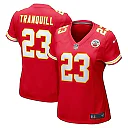 Zennovawear Women's Kansas City Chiefs Drue Tranquill Red Game Player Jersey