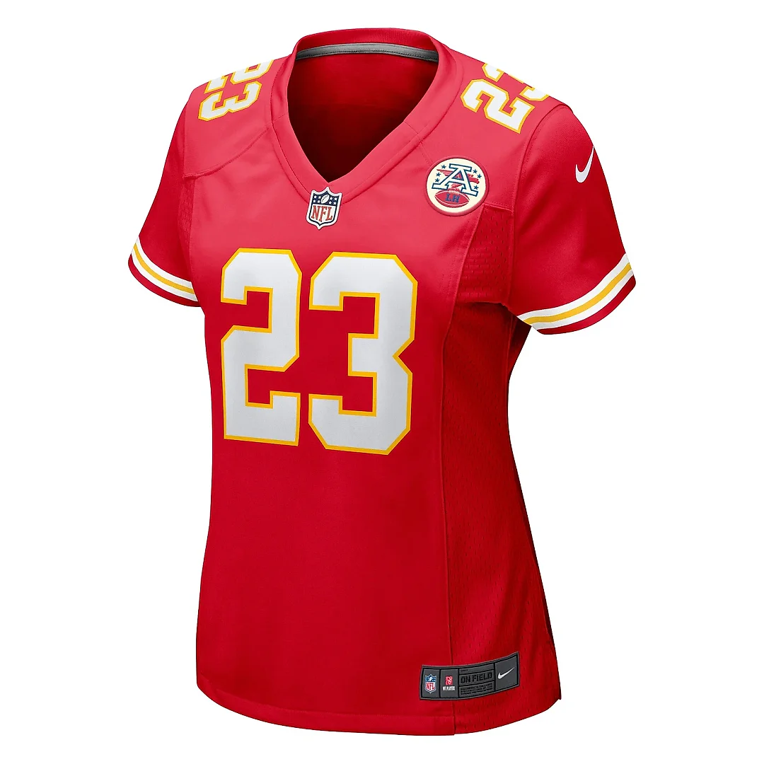 Zennovawear Women's Kansas City Chiefs Drue Tranquill Red Game Player Jersey