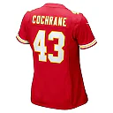 Zennovawear Women's Kansas City Chiefs Jack Cochrane Red Game Player Jersey