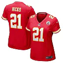 Zennovawear Women's Kansas City Chiefs Jaden Hicks Red Game Jersey