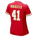 Zennovawear Women's Kansas City Chiefs James Winchester Red Game Jersey