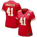 Zennovawear Women's Kansas City Chiefs James Winchester Red Game Jersey