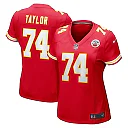 Zennovawear Women's Kansas City Chiefs Jawaan Taylor Red Game Player Jersey